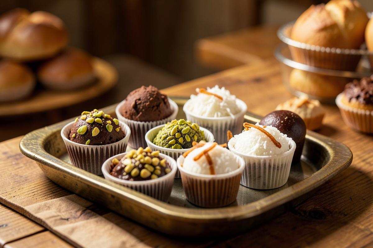 Bandeja de brigadeiros gourmet pronta para entrega